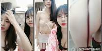 女神姐妹花【無敵兔兔】雙女自慰玩的很嗨，假屌狂插互舔奶子，吊帶絲襪頂級美腿，疊在一起扣穴
