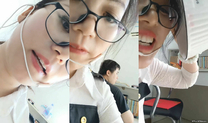 【漂亮女老師】24歲川大在職女碩士邊上課跳蛋狂震猛噴研究生也這麽騷2
