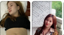 時尚性感的白領美女和公司領導下班吃飯喝多後被帶回去扒掉內褲玩弄美乳嫩穴，豐滿鮑魚用力猛插，顏值高，身材棒