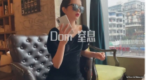 【重磅推薦】推特大神DOM-窒息高質量出品 咖啡店女老闆反差婊sub 在主人面前極度淫賤表演自慰插逼