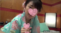 白皮膚S級美少女19歲艷麗浴衣姿態發情生中出處女喪失的表情一定要看♥♥