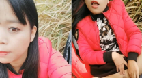 姐姐要被操了快點來操我對白淫蕩陰毛稀疏性感大奶風騷美少婦與摩的大叔野戰屌完再用香蕉搞貌似還是一線饅頭穴