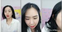 甜美氣質牙套妹和閨蜜女同大秀，毛毛非常濃密特寫掰穴，疊在一起露逼互相舔弄，自摸揉搓陰蒂搞得很濕