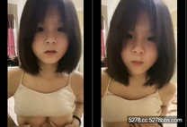 嫩妹被金主包養，露臉性愛自拍，人瘦奶大嬌小耐肏