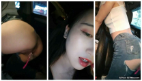 校花級女神  性感的花寶寶穿開檔牛仔褲午夜勾搭落單司機 戶外野戰車震 無套爆操內射 爆精順逼往下流