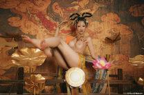 極品Cospaly推特女神▌鈦合金TiTi ▌畫中仙 古色仙香酥乳玉體 神秘地帶欲血噴張